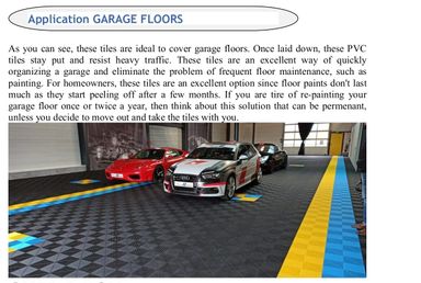 📝 *Garage Interlocking floor PVC tiles*