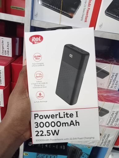 ITEL 30000MAH POWER BANK 