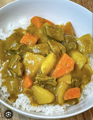 Beef curry