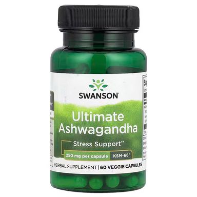 Ashwagandha Ultimate, KSM-66, 250 mg