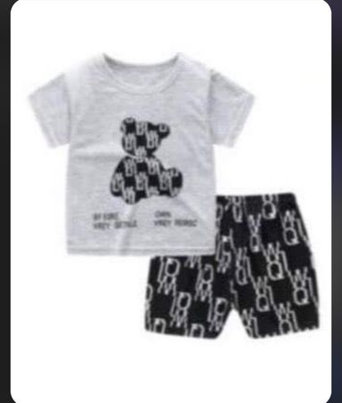 Teddy short set