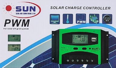 30Amp 12/24V + 5v 1Amp USB Out Solar Charge Controller PWM