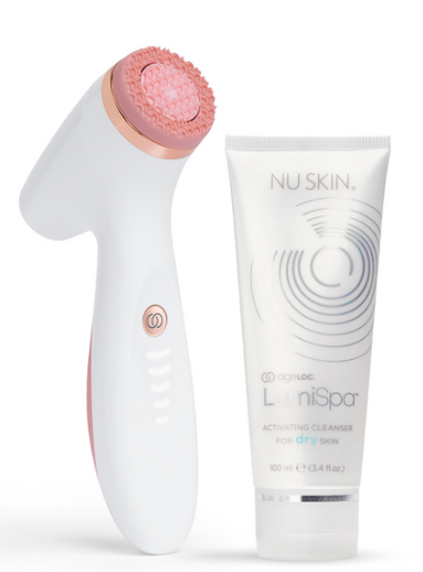 ageLOC LumiSpa iO Rose Gold Cleansing Kit - Dry Skin