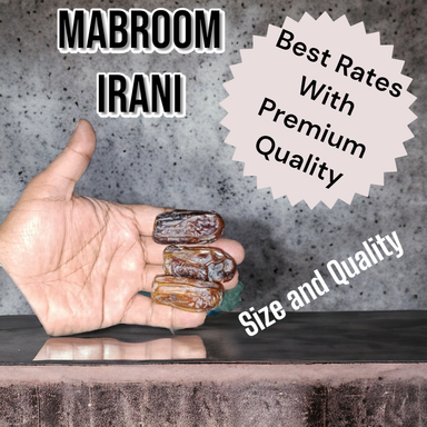 Premium quality of Irani Mabroom(chocolate date)