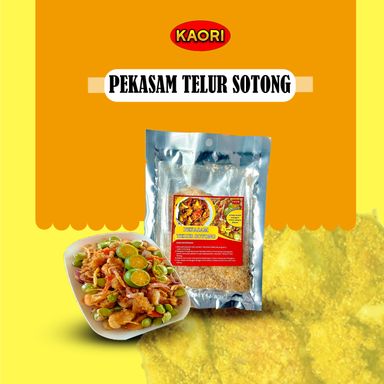 Pekasam Ikan Lampam | Pekasam Telur Sotong 150gm