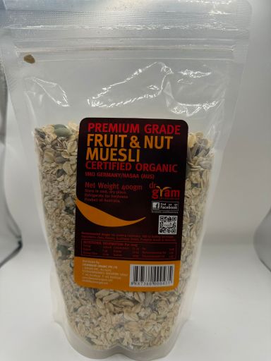 Dr Gram Fruit & Nut Muesli 