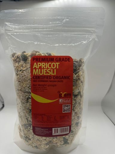 Dr Gram Organic Apricot Muesli 