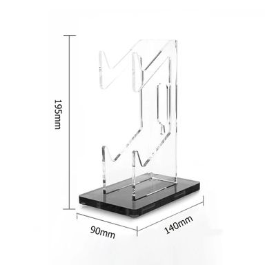 Stand en plexi pour rangement de manettes