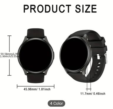 Smart Watch, Wireless Calling Dial, Multi-Sport Mode, Calling Reminder And Rejection, SMS Reminder, Suitable For Men And Women, Sports Watches, Custom Wallpaper, Activity Monitoring, For IOS/Andriod