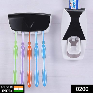 Toothpaste Dispenser & Tooth Brush with Toothbrush