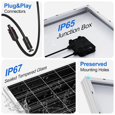 Eco Worthy 100W Solar Panel