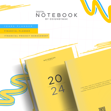 FINANCIAL NOTEBOOK by Dsignbymak