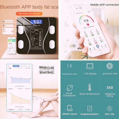 Bluetooth InBody Fat Digital Scale