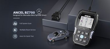 Mini ferramenta de Diagnóstico Auto para Mercedes e SMART Ancel Bz700