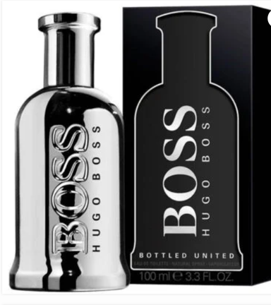 Hugo Boss Bottled UNITED EDT 100ml (Chrome Bottle) (Men)