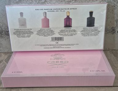 Creed Set (4 x 30ml) (2 x Men & 2 x Ladies inside) 