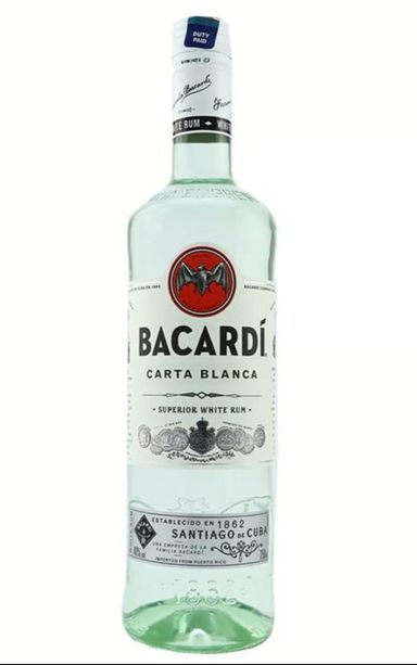 Bacardi Carta Blanca 1L