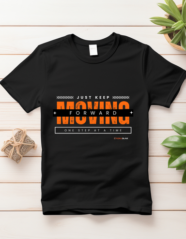 Moving Forward - Black Tshirt