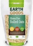 Earth Goods Organic 4 Cereal Flakes - vegan  GMO free  high fiber