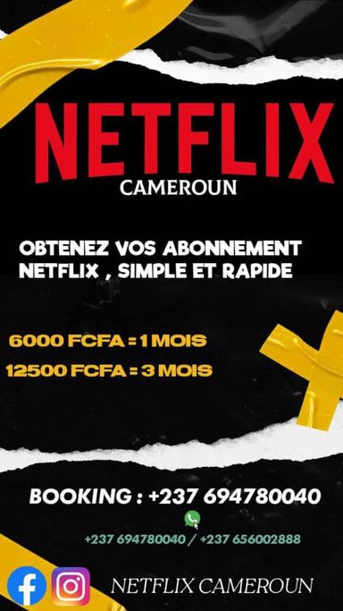 Netflix abonnement 