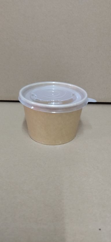 Paper bowl with lid - 500ml