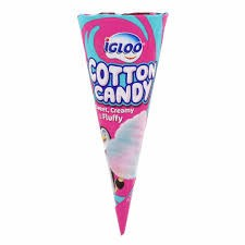 Igloo Cotton Candies Ice Cream Cone