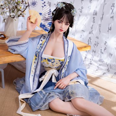 Mizzzee 145cm silicone doll 谜姬纯硅胶古风服装 婉莹 