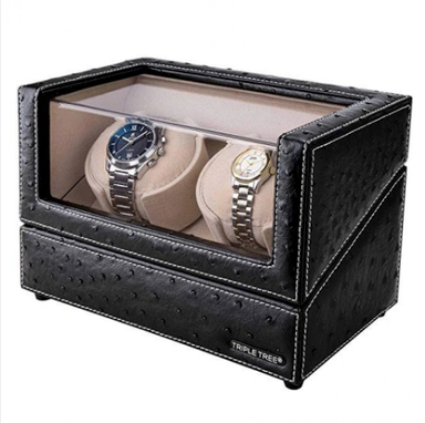 WatchWinder 2 Slots - Faux Leather