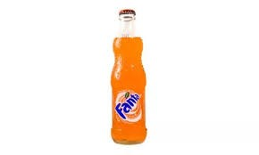 Fanta Orange Glass Bottle