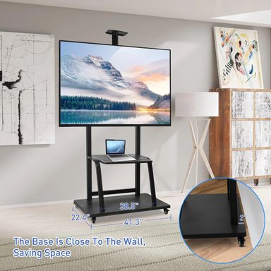 Trolley Movable TV Stand 55″-100″ Inch