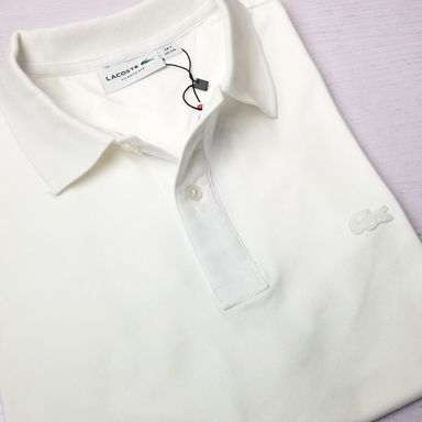 LST designer classic polo shirt | White