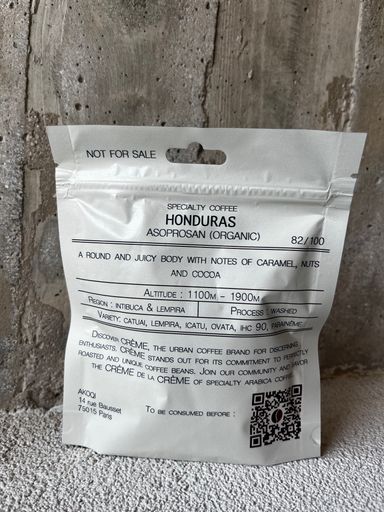 ASOPROSAN HONDURAS (Organic) 82/100 - 50g