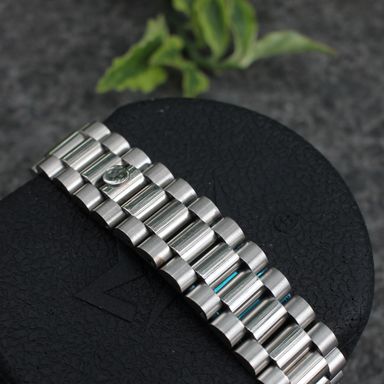 Silver Arabic Diamond DateJust