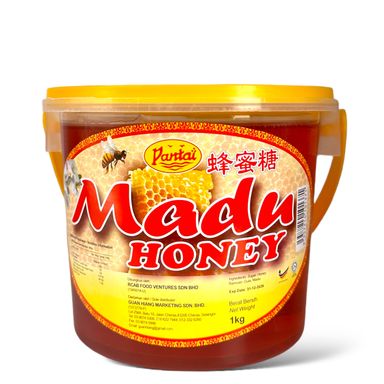 Pantai Original Brand Honey Madu Syrup Halal Sirap BBQ Sauce Sos Drink Minuman Cook Masak Travel Size Big Saiz Kecil Besar 1kg