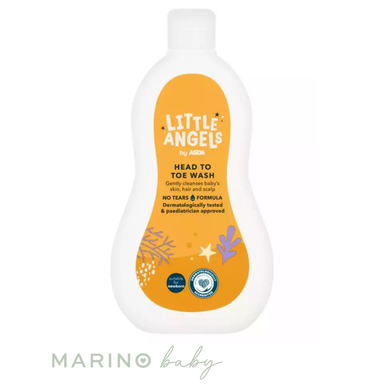 LITTLE ANGELS by ASDA Head to Toe Wash 500ml 