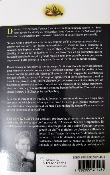 L'homme le plus riche de tous les temps (Le Roi Salomon) - Steven K. Scott