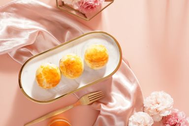 Classic Rose Pastry 经典玫瑰鲜花饼 6 X 50gm 