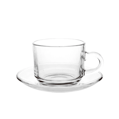 Coffee Cup with Saucer(Set of 6) 210ML