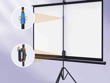 Tripod Stand 4:3 Projector Screen