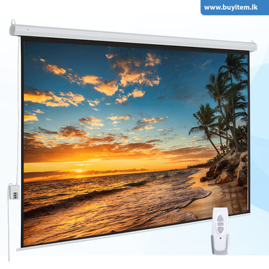 Motorized Electric 4:3 Projector Screen