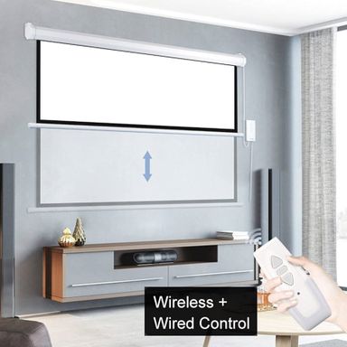 Motorized Electric 4:3 Projector Screen