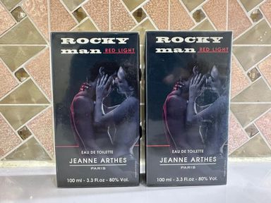 Jeanna Arthes Rocky Man Red Light Mens Perfume 