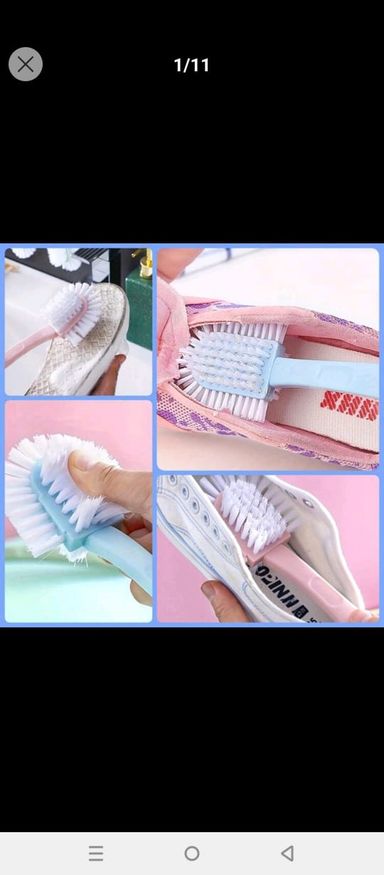 Brosse spéciale chaussure 