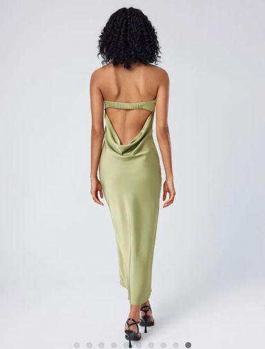 Backless chic tube dress