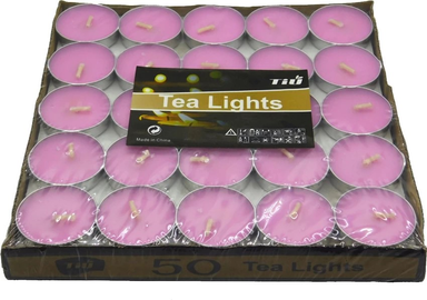 Tiu Pink Tealight Candles