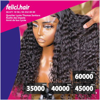 Felici hair wigs 35000F-60000F