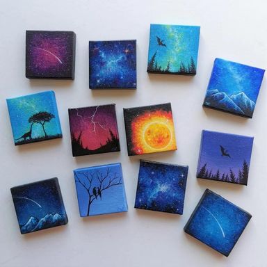 6 Pcs Canvas 