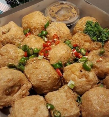 Tahu Begedil (Chicken) + Cili Kicap