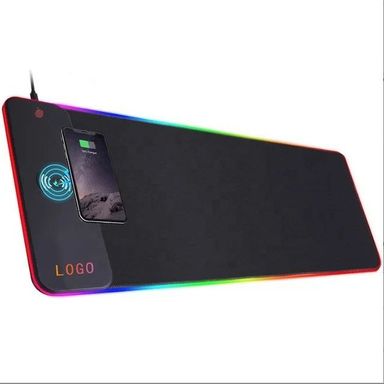 Tapis souris gammer RGB avec chargeur sans fil intégré