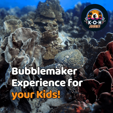 Bubblemaker Boat Adventure – A Fun Dive for Kids! (20% Deposit)